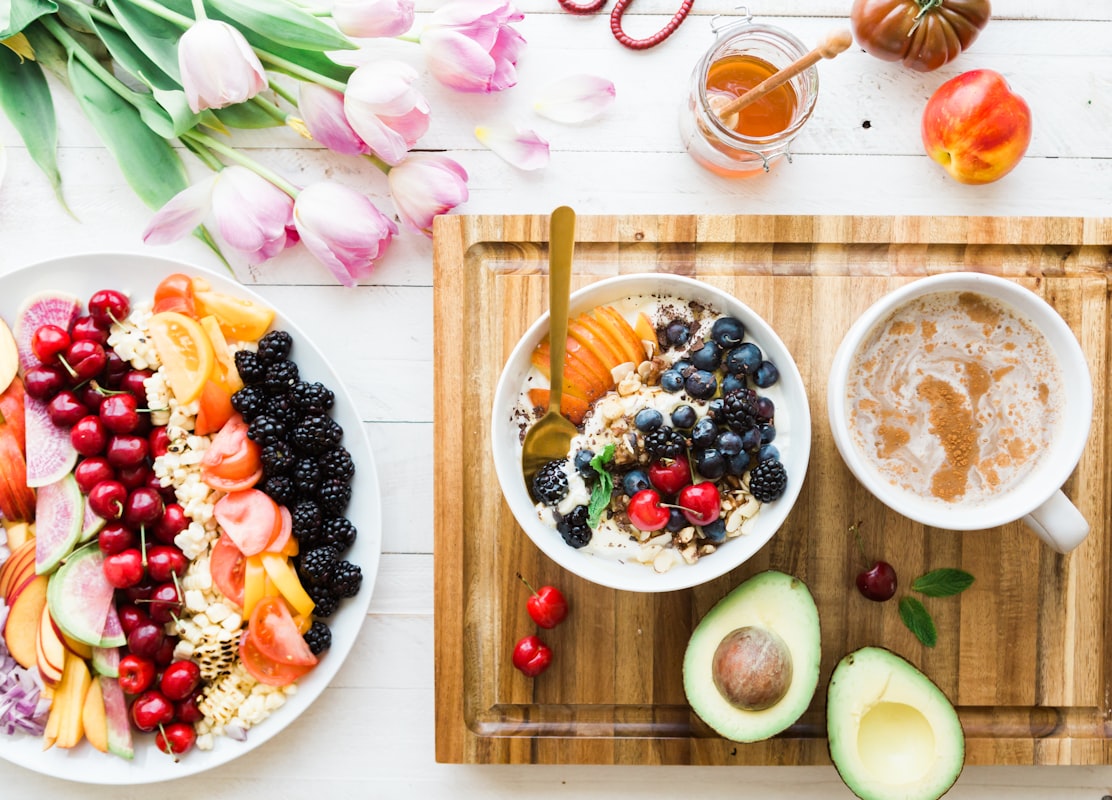 Healthy nutrition and meal planning